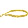 Pulsera promocional cordón poliéster 400 g/m2 Harold Amarillo girasol