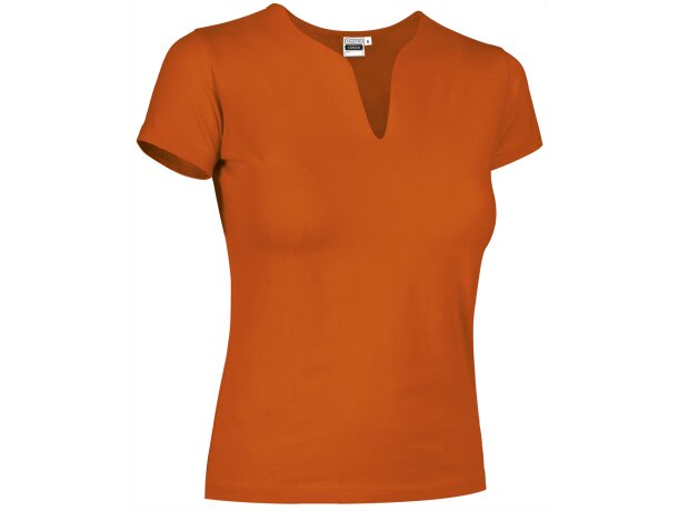 Camisetas para propaganda Cancún tejido elástico entalladas detalle 5