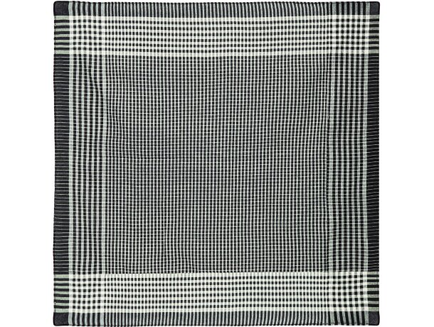 Pañuelo rociero Valento cuadros tradicional en poliéster detalle 1