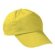 Gorra de niño y adulto en algodón con 5 paneles Valento amarilla