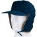 Gorro Mountain azul con orejeras ajustables velcro