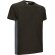 Camiseta manga corta personalizada algodón ring spun 160 g/m2 Thunder Negro