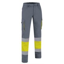 Pantalón Factory bicolor con bandas reflectantes