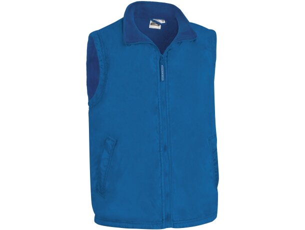 Chaleco Marwari térmico polar doble tejido cuello alto unisex detalle 5