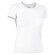 Camiseta ajustada de mujer 190 gr de Valento Valento blanca barata
