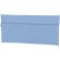 Estuche Flower canvas impermeable para material escolar Azul celeste
