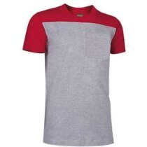 Camiseta manga corta Dock Valento azul personalizado