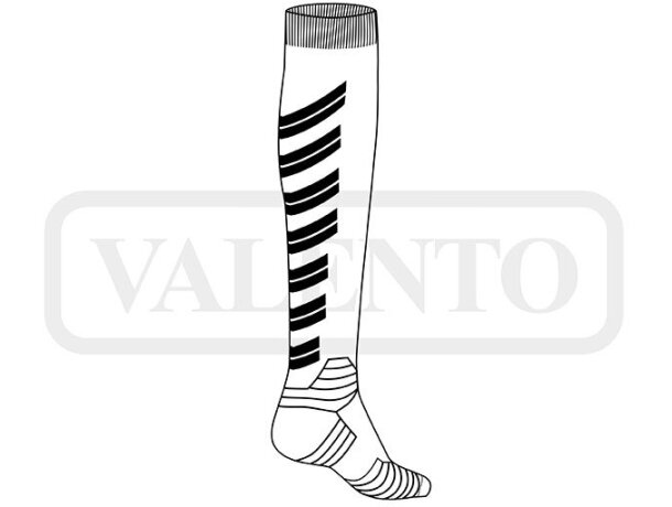 Medias de fútbol GOAL con almohadillas y zonas de aireación detalle 1