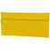 Estuche Flower canvas impermeable para material escolar Amarillo girasol