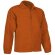 forro polar con cremallera larga valento personalizado naranja