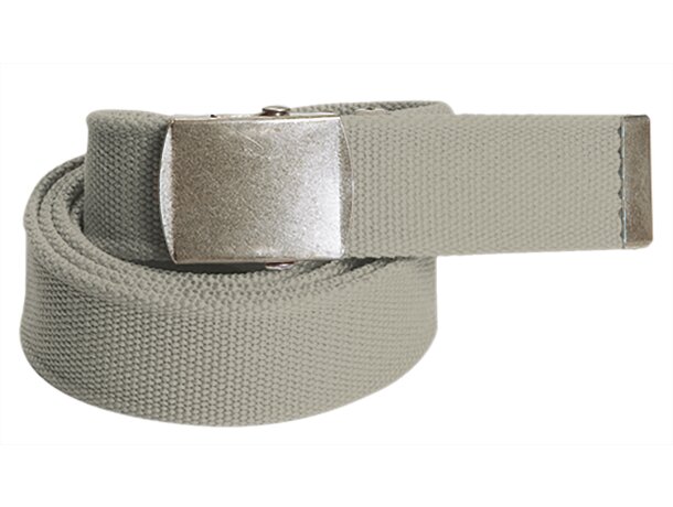 Cinturón Brooklyn canvas hebilla metálica correas personalizadas detalle 1