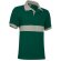 Polo unisex manga corta con detalles Valento verde
