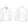 Polo manga larga para merchandising hombre poliéster 220 g/m2 Kritan detalle 1