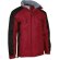 Chaquetón impermeable de abrigo con capucha Valento rojo