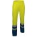 Pantalón cómodo de poliester con reflectantes Valento amarillo