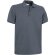 Polos de manga corta impresas unisex poliéster 220 g/m2 Hamburgo Gris cemento