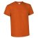 Camiseta básica manga corta cuello redondo Valento Valento naranja
