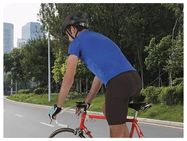 Culote ciclismo HUEZ Valento negro