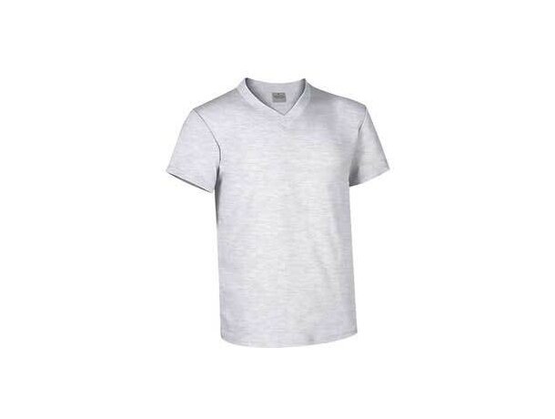 Camiseta manga corta cuello de pico Valento Valento gris