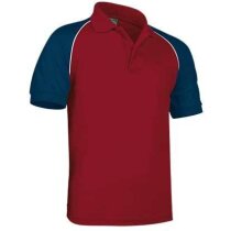 Polo de manga corta combinado venur de Valento 220 gr Valento azul claro merchandising Polo de manga corta combinado venur de Valento 220 gr Valento azul claro merchandising