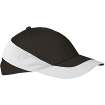 Gorra con diseño moderno en colores combinados Valento personalizada blanca
