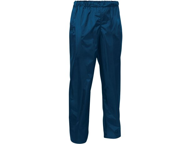 Cubre pantalón Larry azul marino poliéster PVC hidrorrepelente detalle 1