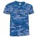 Camiseta camuflaje SOLDIER Valento personalizada camuflaje azul