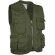 chaleco con multiples bolsillos en colores valento personalizado khaki