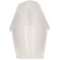 Gorro desechable Knife tipo barco en polipropileno TNT blanco detalle 2