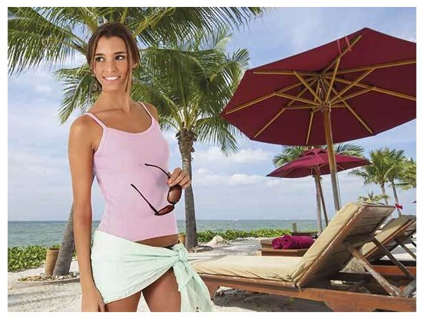 Camiseta tirante fino de mujer Valento