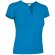 Camiseta ajustada CANCUN Valento Azul tropical
