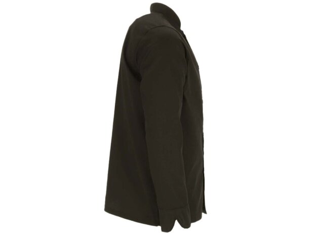 Chaqueta chef Roast manga larga sarga algodón poliéster detalle 5
