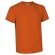 Camiseta cuello redondo 160 gr Racing Valento naranja fiesta