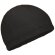 Gorro de poliester acabado polar liso Valento negro barato