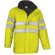 Abrigo bicolor acolchado con reflectante Valento amarillo alta visibilidad