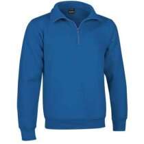 Sudadera de felpa con media cremallera Valento roja Sudadera de felpa con media cremallera Valento roja