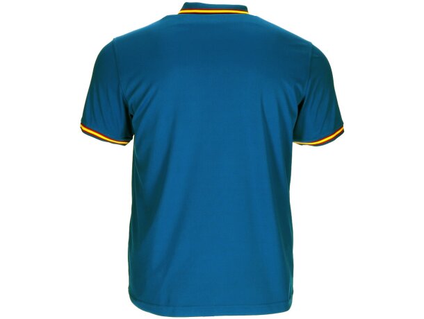 Polo de manga corta publicitario unisex en poliéster 170 g/m2 Maastricht detalle 4