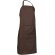 Delantal de cocinero algodón 200 g/m2 Oven Marron chocolate
