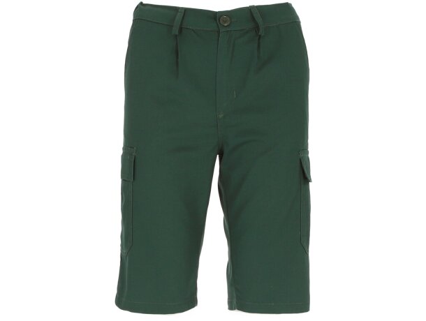 Bermuda laboral de poliéster-algodón 210 g/m2 Desert detalle 2