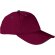 Gorras béisbol bicolor algodón aterciopelado 270 g/m2