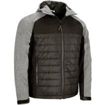 Chaqueta acolchada Bering con capucha bicolor