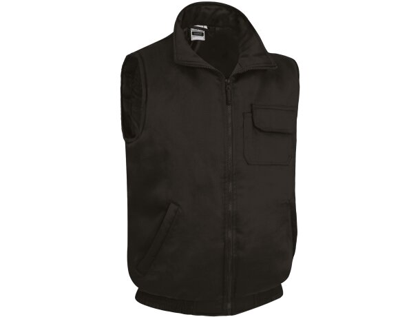 Chaleco Cooper con cuello alto, relleno térmico y bolsillos detalle 5