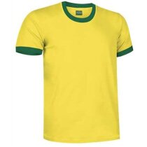Camiseta Combi manga corta Niño Colores Valento naranja-verde personalizado Camiseta Combi manga corta Niño Colores Valento naranja-verde personalizado