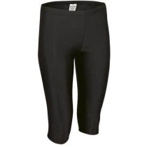 Mallas deportivas de mujer hasta media rodilla Valento negra Mallas deportivas de mujer hasta media rodilla Valento negra