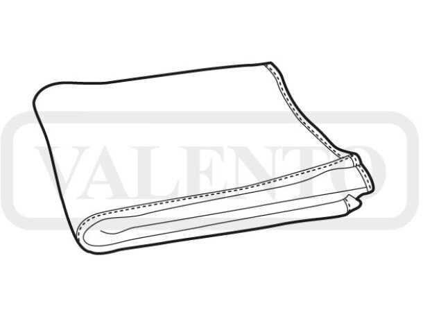 Toalla Auriga de microfibra blanca 90x50 cm para lavabo detalle 1