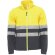 Chaqueta desmontable de alta visibilidad Brampton softshell detalle 2