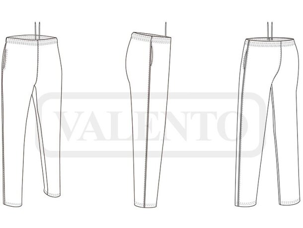 Pantalón deportivo con dos bolsillos niños poliéster 240 g/m2 detalle 1