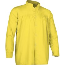 Blusón Charanga popelín blanco cuello redondo puño