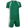 Conjunto de fútbol camiseta mas pantalón colores surtidos Valento verde kelly