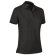 Polo de mujer manga corta 220 gr Valento negro para empresas